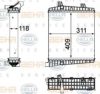 BEHR HELLA SERVICE 8MK 376 756-391 Radiator, engine cooling